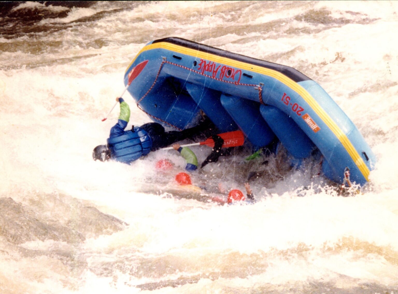 Swollen Raft What to Do If a Raft Capsizes or Flips | Rafting Tips - Crab Apple