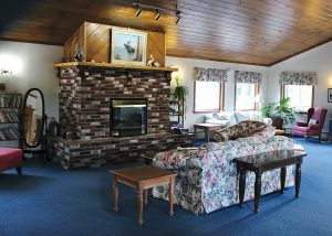 Lounge in main building