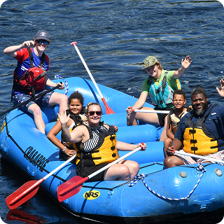 Kennebec River half-day family trip